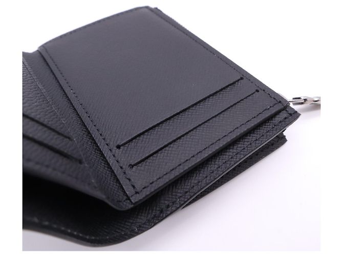 Portafoglio Louis Vuitton Monogram Eclipse Victor Marrone Nero - vista 12