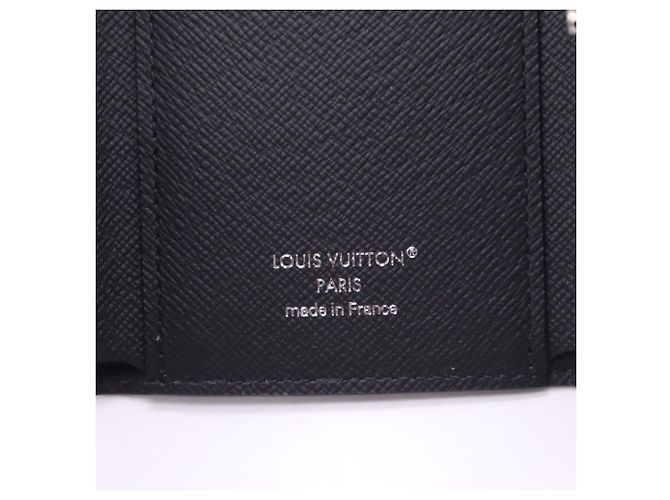Portafoglio Louis Vuitton Monogram Eclipse Victor Marrone Nero - vista 14