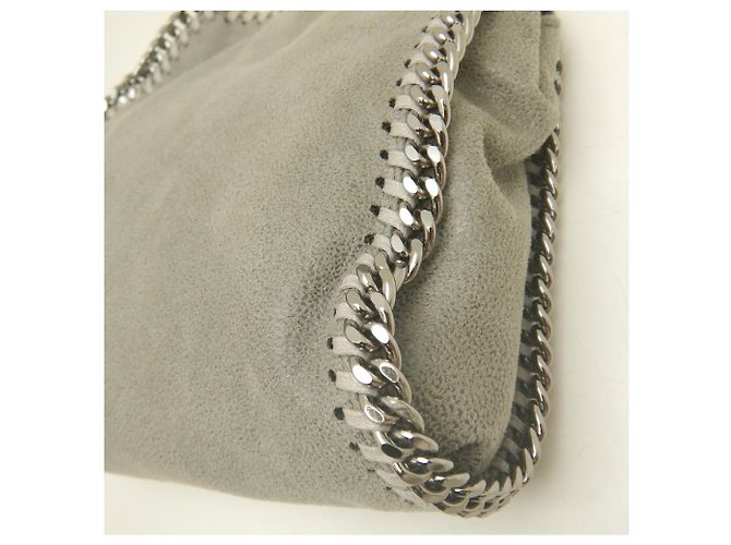 Stella Mc Cartney Borsa Stella McCartney Falabella Tiny Tote Bag Marrone - vista 10