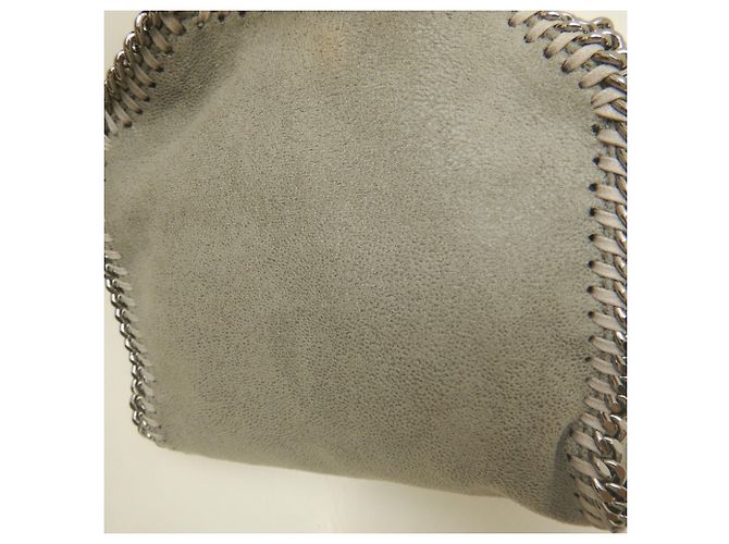 Stella Mc Cartney Borsa Stella McCartney Falabella Tiny Tote Bag Marrone - vista 11
