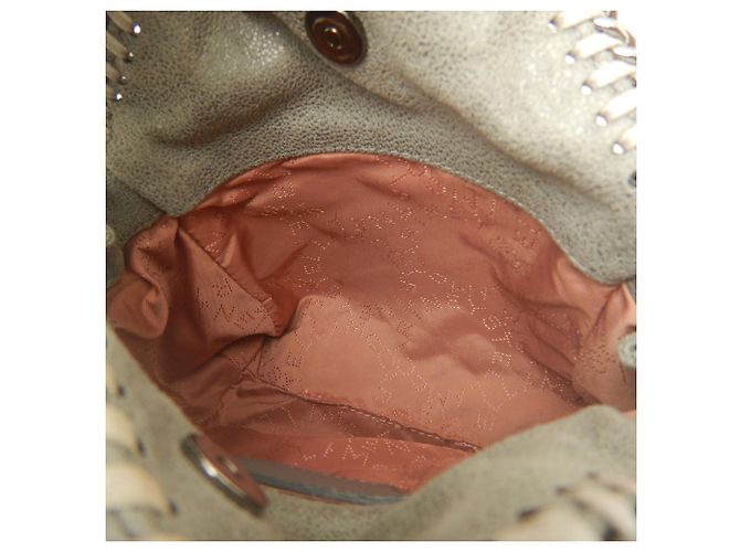 Stella Mc Cartney Borsa Stella McCartney Falabella Tiny Tote Bag Marrone - vista 15