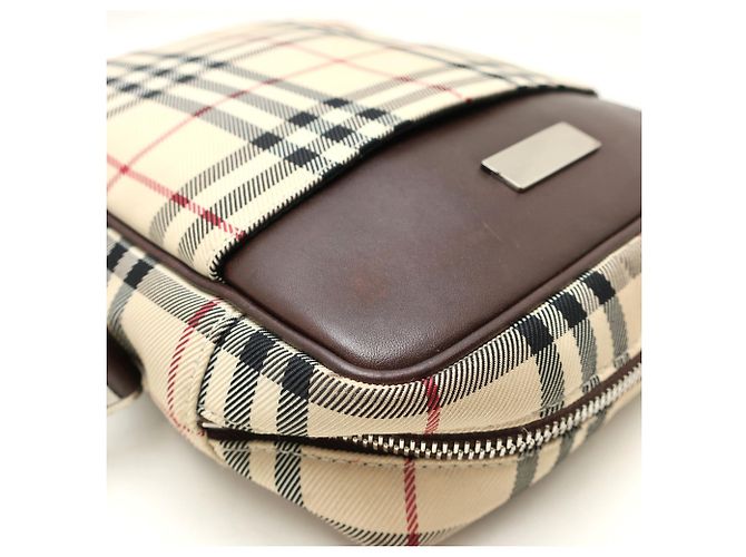 Borsa a tracolla Burberry Nova Check - vista 11
