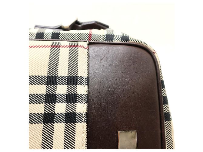 Borsa a tracolla Burberry Nova Check - vista 12