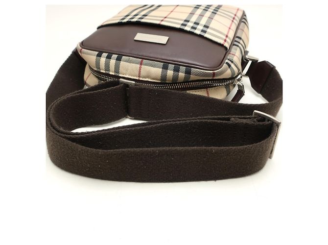 Borsa a tracolla Burberry Nova Check - vista 13