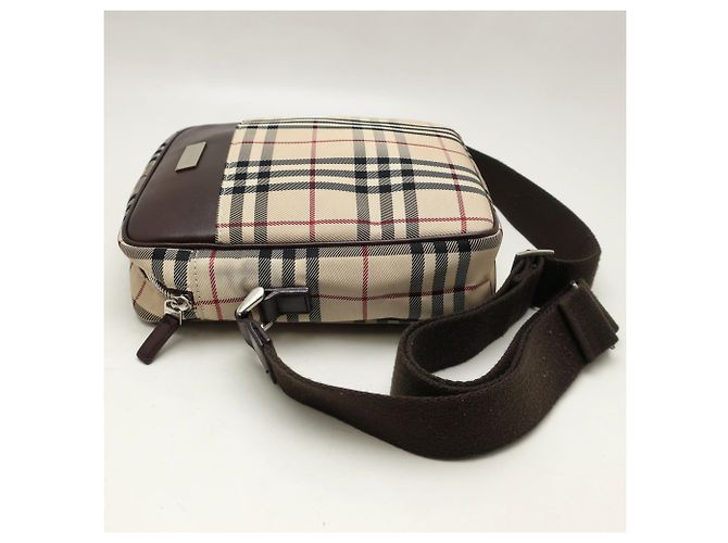 Borsa a tracolla Burberry Nova Check - vista 4