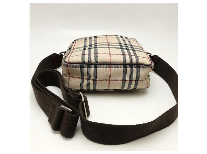 Borsa a tracolla Burberry Nova Check - vista 7
