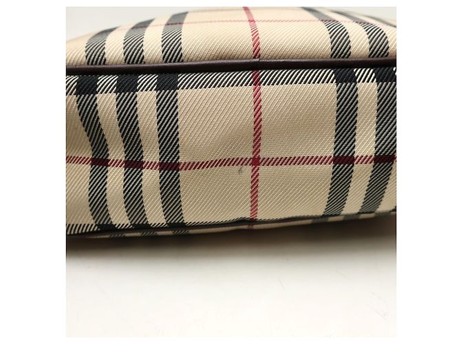 Borsa a tracolla Burberry Nova Check - vista 8