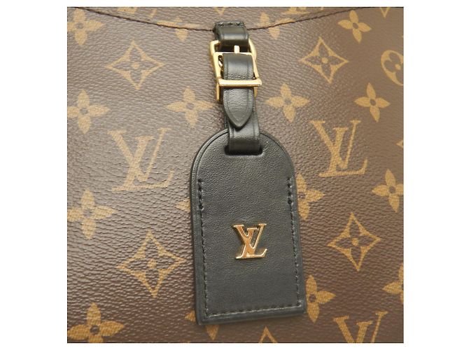 Borsa a tracolla Louis Vuitton Monogram Odeon NM PM Marrone - vista 16