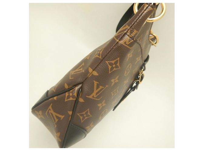 Borsa a tracolla Louis Vuitton Monogram Odeon NM PM Marrone - vista 9