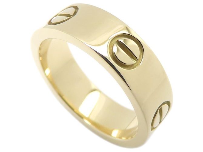 Anello Cartier Love in oro giallo 18K - vista 2