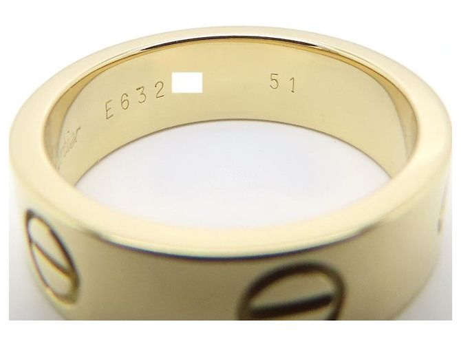 Anello Cartier Love in oro giallo 18K - vista 6