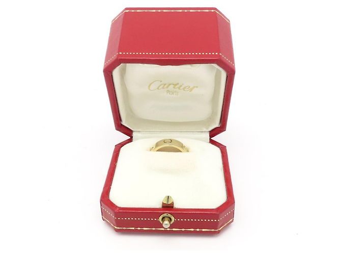 Anello Cartier Love in oro giallo 18K - vista 7