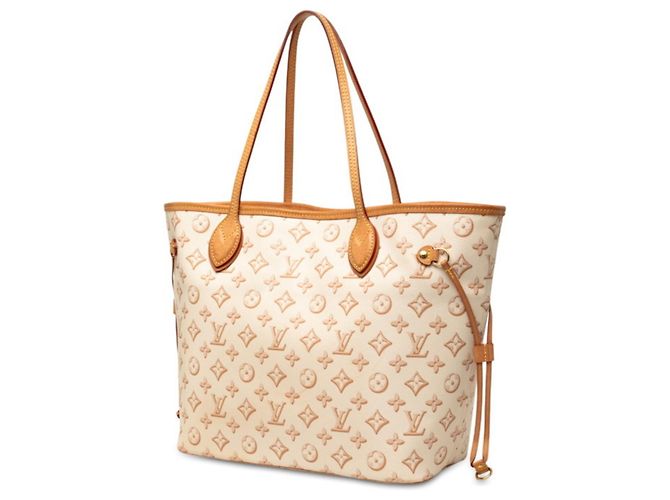 Sac cabas Louis Vuitton Monogram Fall for You Neverfull MM Beige Écru Monogramme - vue 2