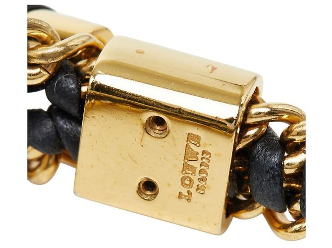 Pulseira com pingentes para mulher Loewe Preto Dourado - vista 4