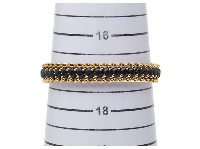 Pulseira com pingentes para mulher Loewe Preto Dourado - vista 5