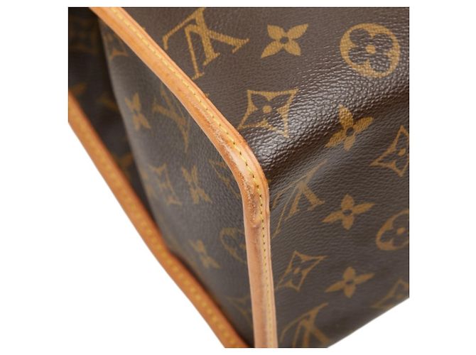 Borsa Tote Louis Vuitton Monogram Popincourt Marrone Monogramma - vista 7