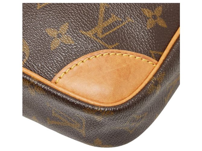Bolsa de ombro Louis Vuitton Monogram Danube Marrom Monograma - vista 5
