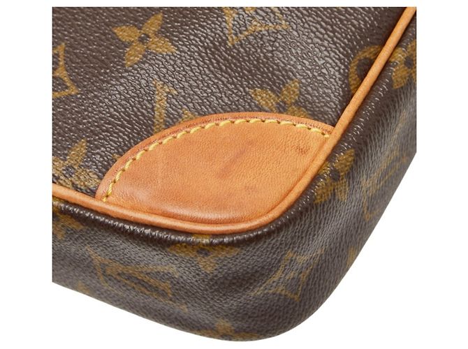 Bolsa de ombro Louis Vuitton Monogram Danube Marrom Monograma - vista 7