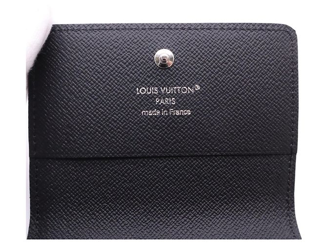 Tarjetero Louis Vuitton Monogram Eclipse Castaño Negro - vista 13