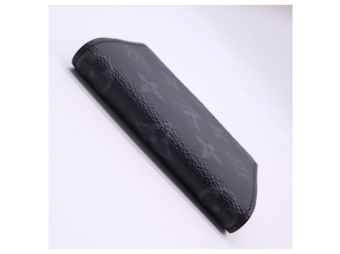 Tarjetero Louis Vuitton Monogram Eclipse Castaño Negro - vista 7
