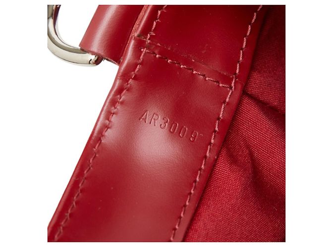Louis Vuitton Epi Bagatelle PM Schultertasche Rot - Ansicht 14