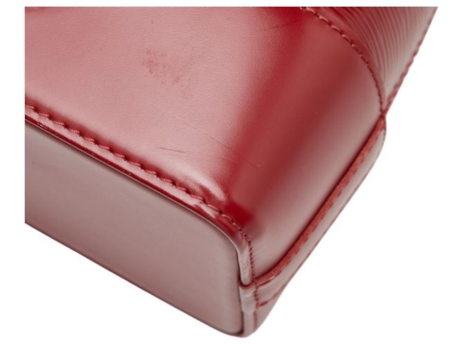 Louis Vuitton Epi Bagatelle PM Schultertasche Rot - Ansicht 7