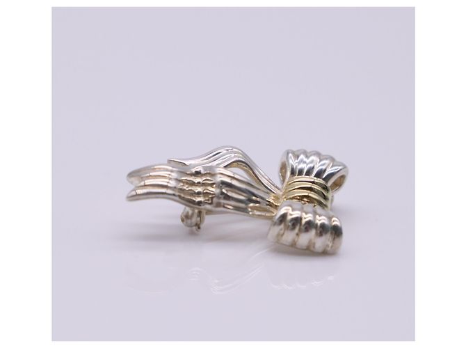Autre Marque Spilla Tiffany & Co. Twist Ribbon Argento D'oro - vista 10