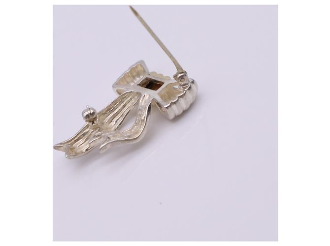 Autre Marque Spilla Tiffany & Co. Twist Ribbon Argento D'oro - vista 6