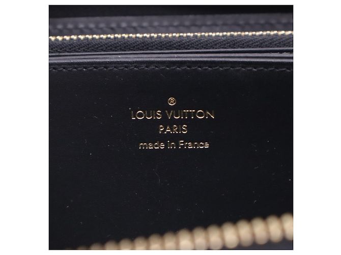 Cartera Zippy Louis Vuitton Nanogram Castaño Negro - vista 14