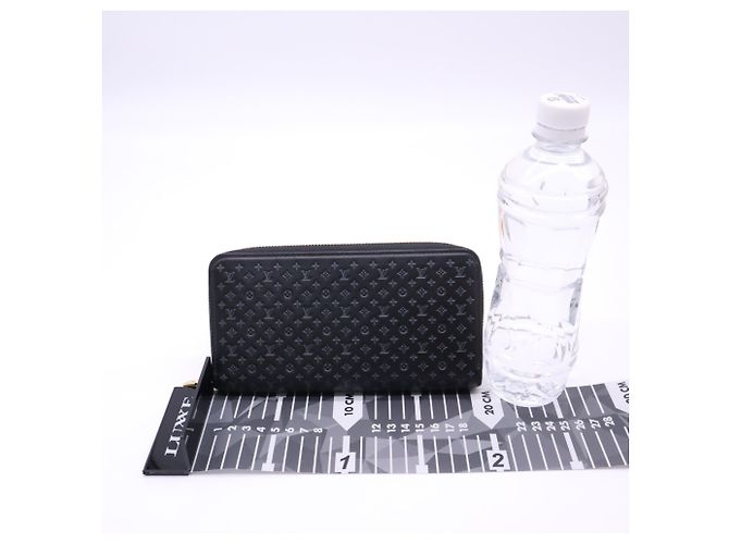 Cartera Zippy Louis Vuitton Nanogram Castaño Negro - vista 3