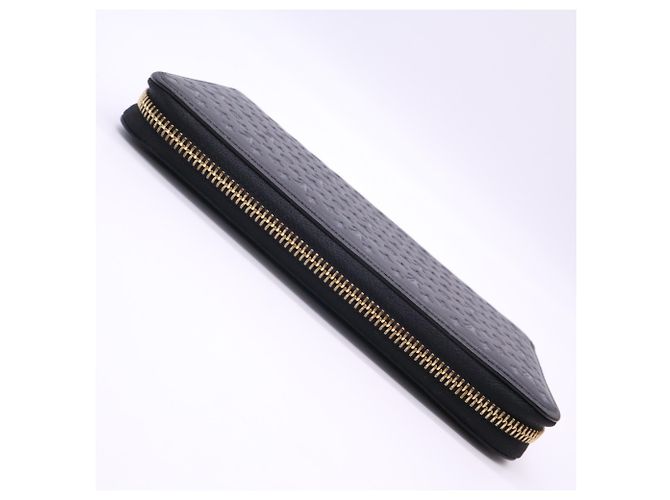Cartera Zippy Louis Vuitton Nanogram Castaño Negro - vista 8