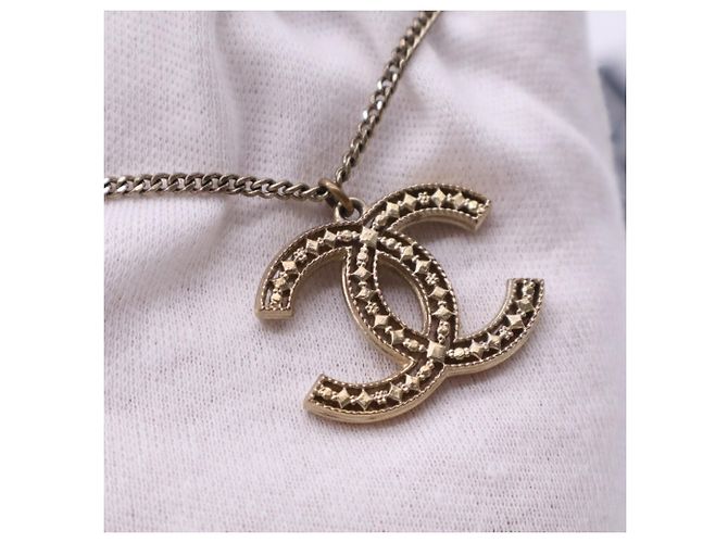 Chanel Coco Mark Halskette Golden - Ansicht 11