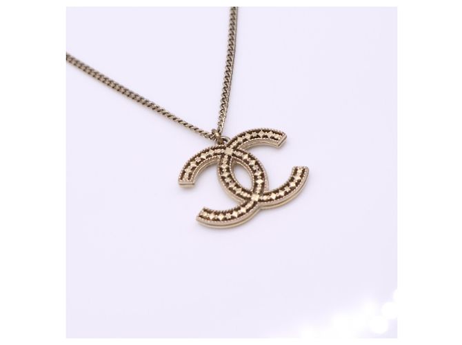 Chanel Coco Mark Halskette Golden - Ansicht 4