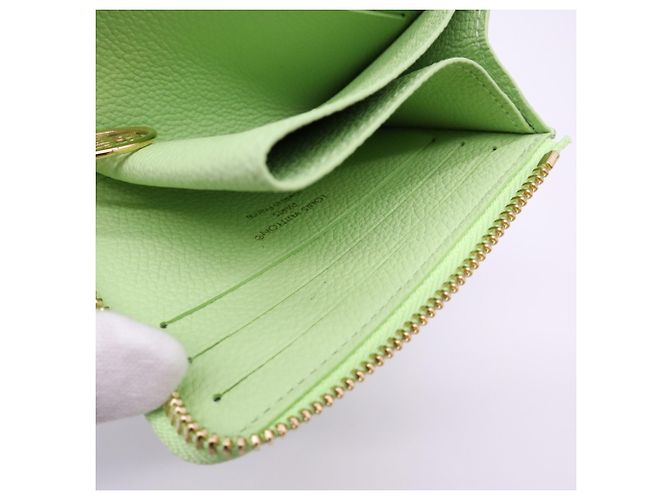 Louis Vuitton Monogram Empreinte Green Münzbeutel Grün - Ansicht 12