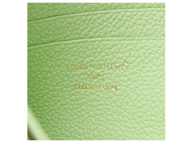 Louis Vuitton Monogram Empreinte Green Münzbeutel Grün - Ansicht 14