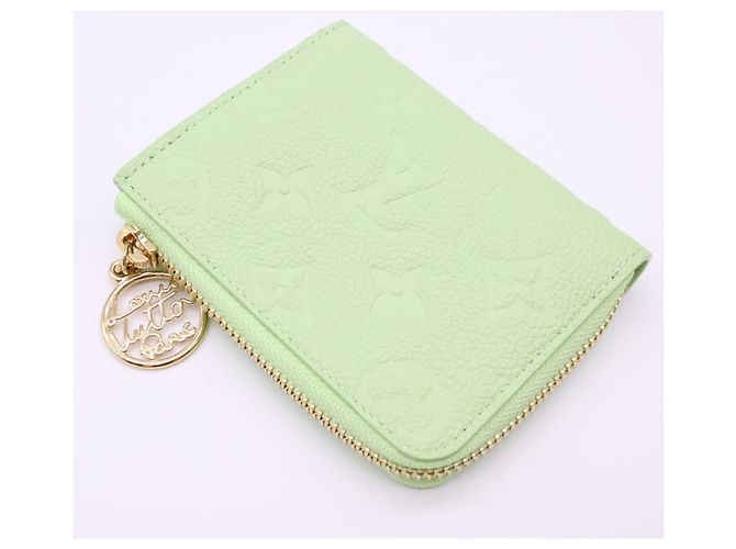 Louis Vuitton Monogram Empreinte Green Münzbeutel Grün - Ansicht 2