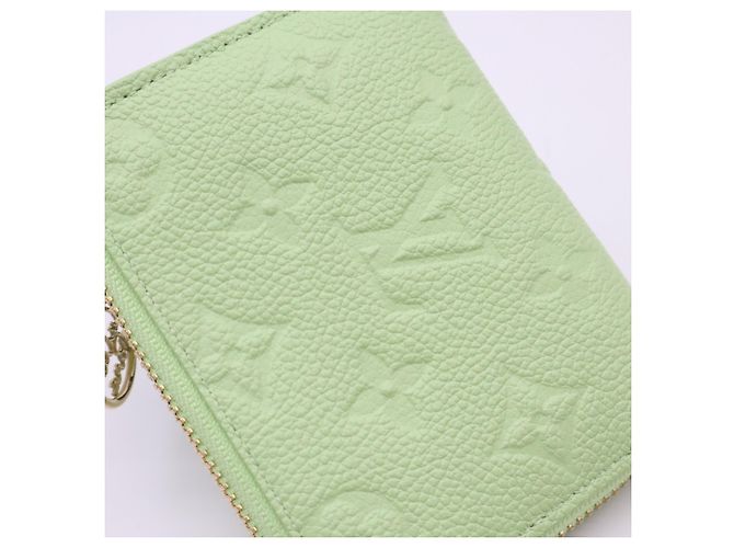 Louis Vuitton Monogram Empreinte Green Münzbeutel Grün - Ansicht 4