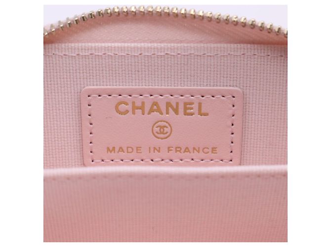 Monedero Chanel Matelassé en rosa - vista 13