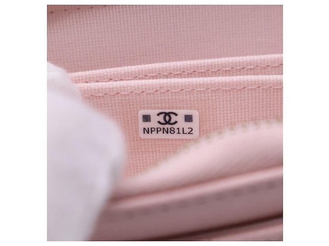 Monedero Chanel Matelassé en rosa - vista 14