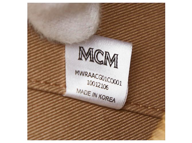 Bolso MCM Visetos Logogram Allen Castaño - vista 13