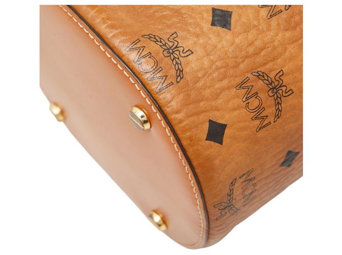 Bolso MCM Visetos Logogram Allen Castaño - vista 5