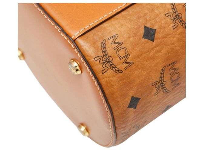 Bolso MCM Visetos Logogram Allen Castaño - vista 7