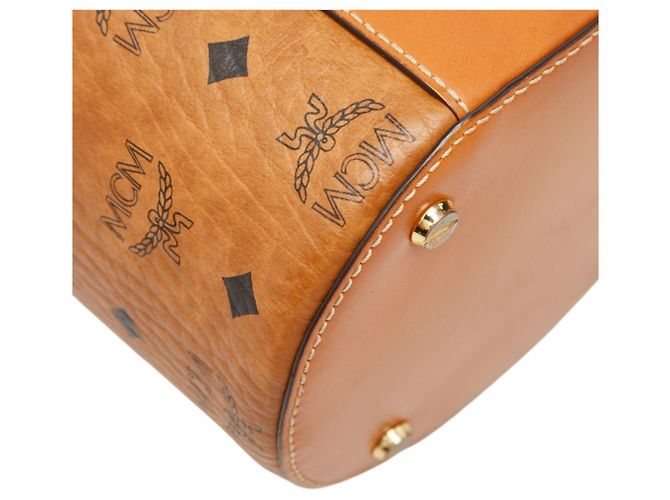 Bolso MCM Visetos Logogram Allen Castaño - vista 8
