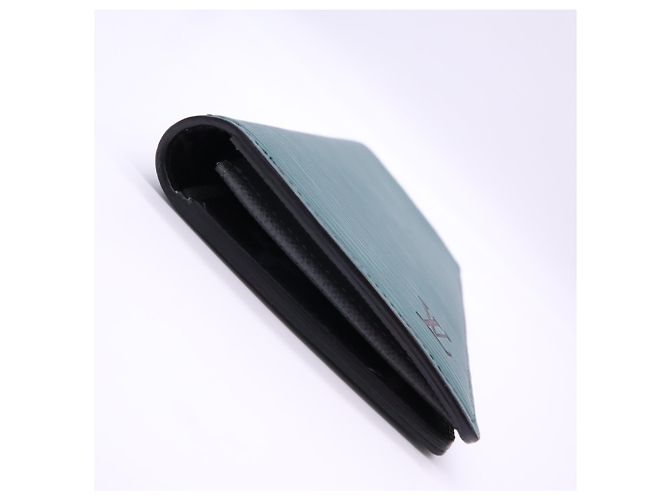 Louis Vuitton Epi x Monogram Eclipse Portefeuille Brazza Long Wallet Brown Black Green - view 6