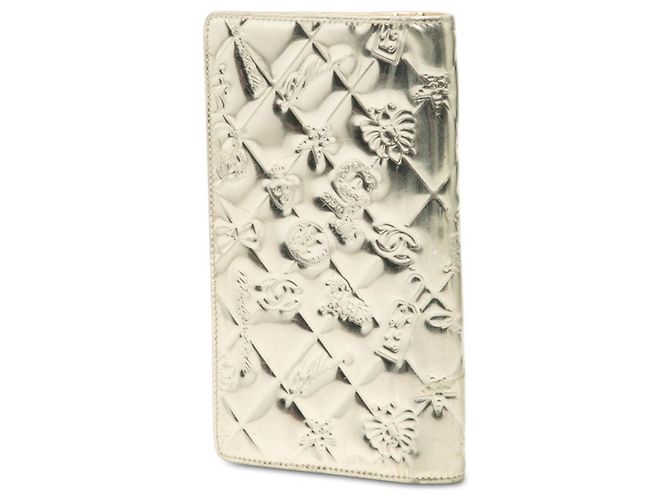Cartera larga Chanel Icon Symbol Charm Dorado - vista 2