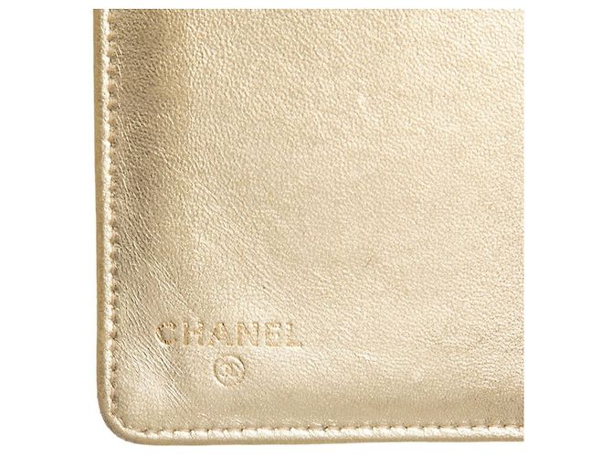 Cartera larga Chanel Icon Symbol Charm Dorado - vista 5