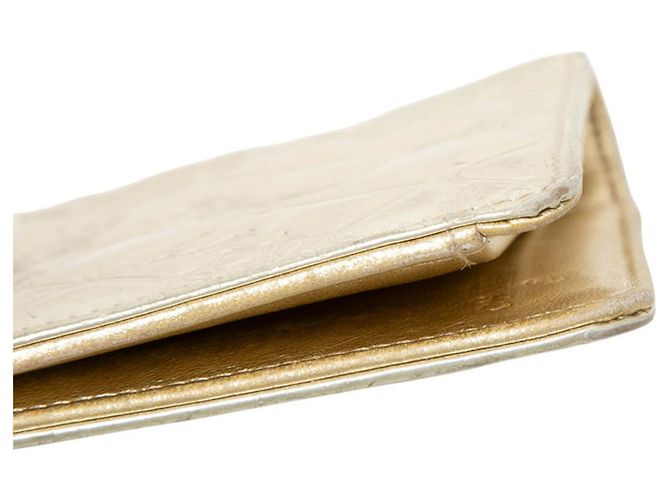 Cartera larga Chanel Icon Symbol Charm Dorado - vista 6