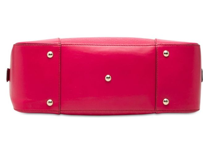 Borsa a mano Gucci Bright Diamante in pelle rosa - vista 3