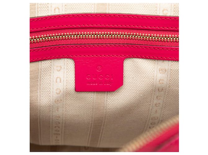 Borsa a mano Gucci Bright Diamante in pelle rosa - vista 5