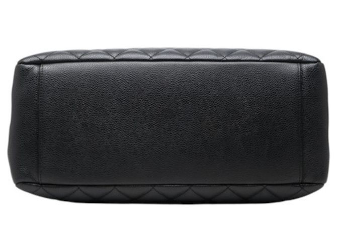 Borsa Tote Chanel Coco Mark Matelassé GST Chain Nero - vista 3